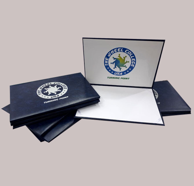 Double-fold Certificate Holder assorted